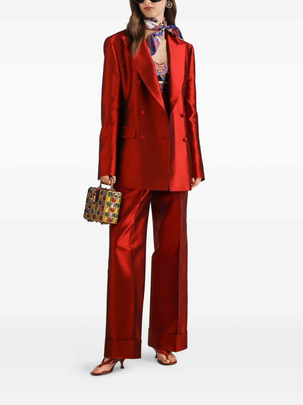 Mikado trousers FTDLHT FU116R0156 DOLCE & GABBANA 