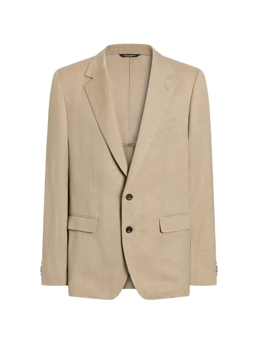 Martini Light single-breasted linen jacket G2XE2T FUTDVM0263 DOLCE & GABBANA 