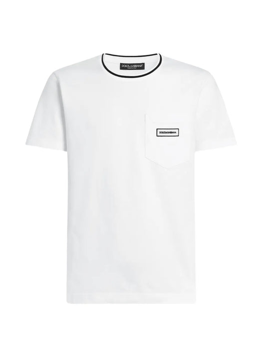 Cotton T-shirt with logo G8RA2Z G7Q2PW0800 DOLCE & GABBANA 