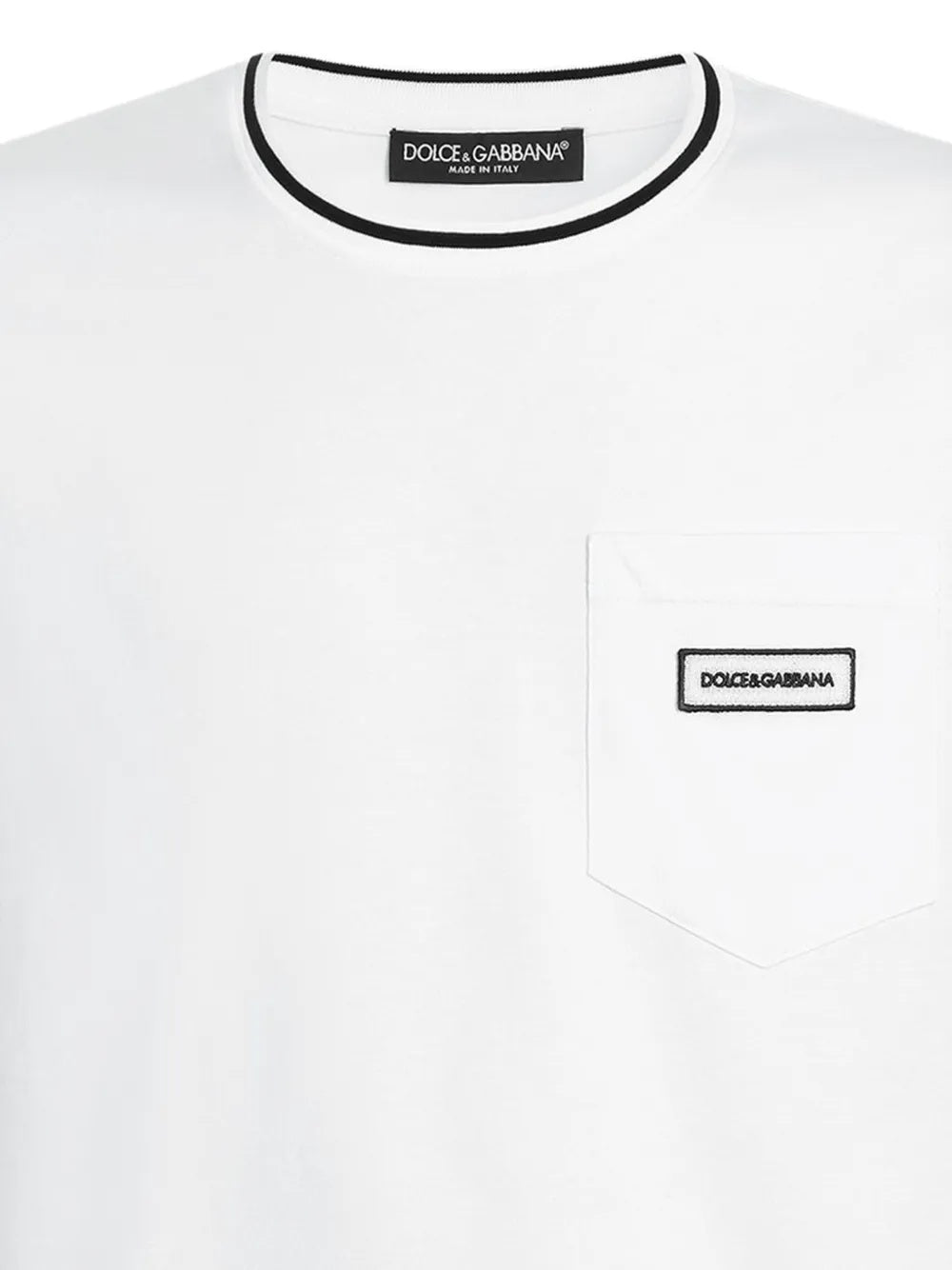 Cotton T-shirt with logo G8RA2Z G7Q2PW0800 DOLCE & GABBANA 