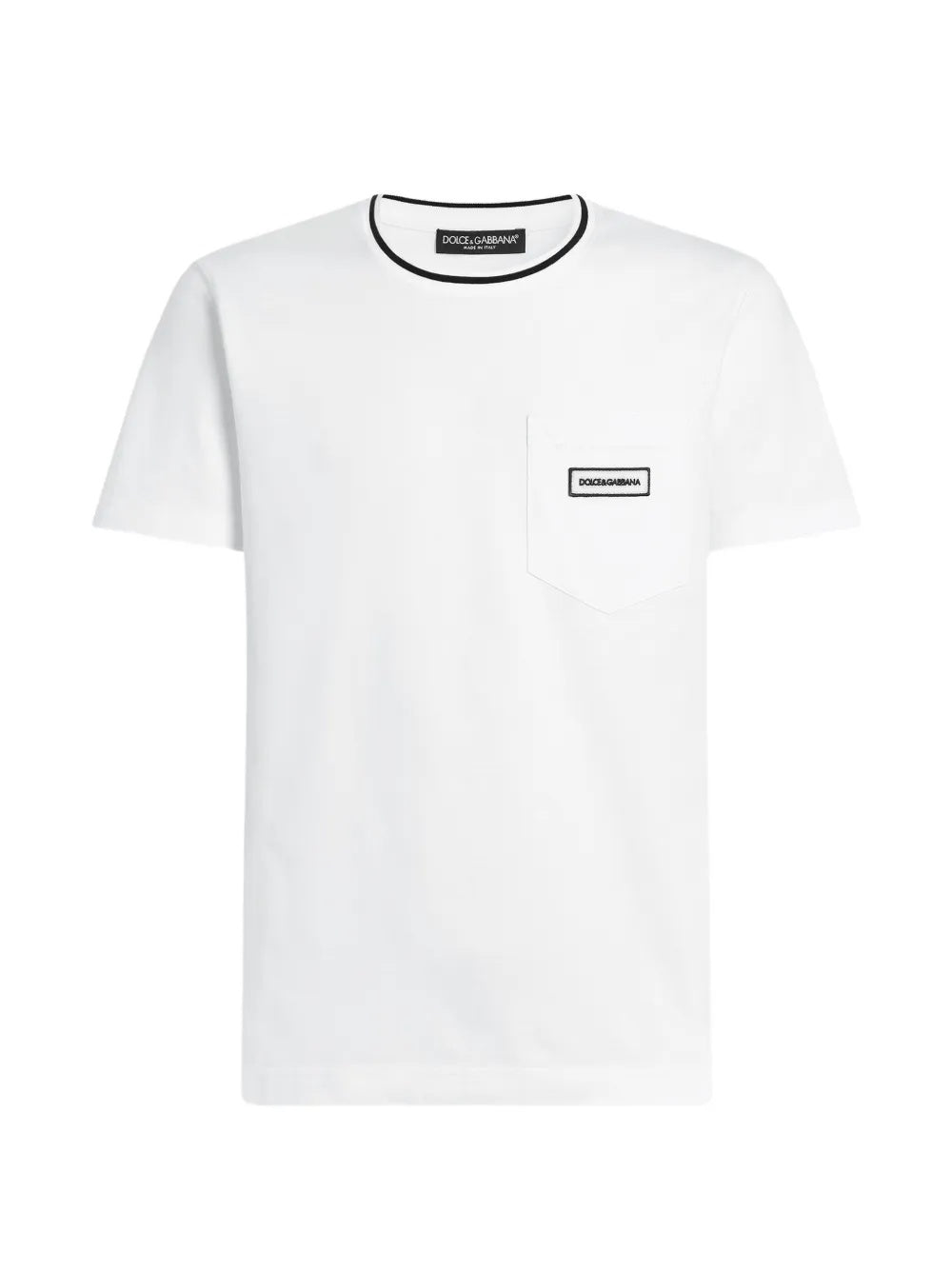 Cotton T-shirt with logo G8RA2Z G7Q2PW0800 DOLCE & GABBANA 