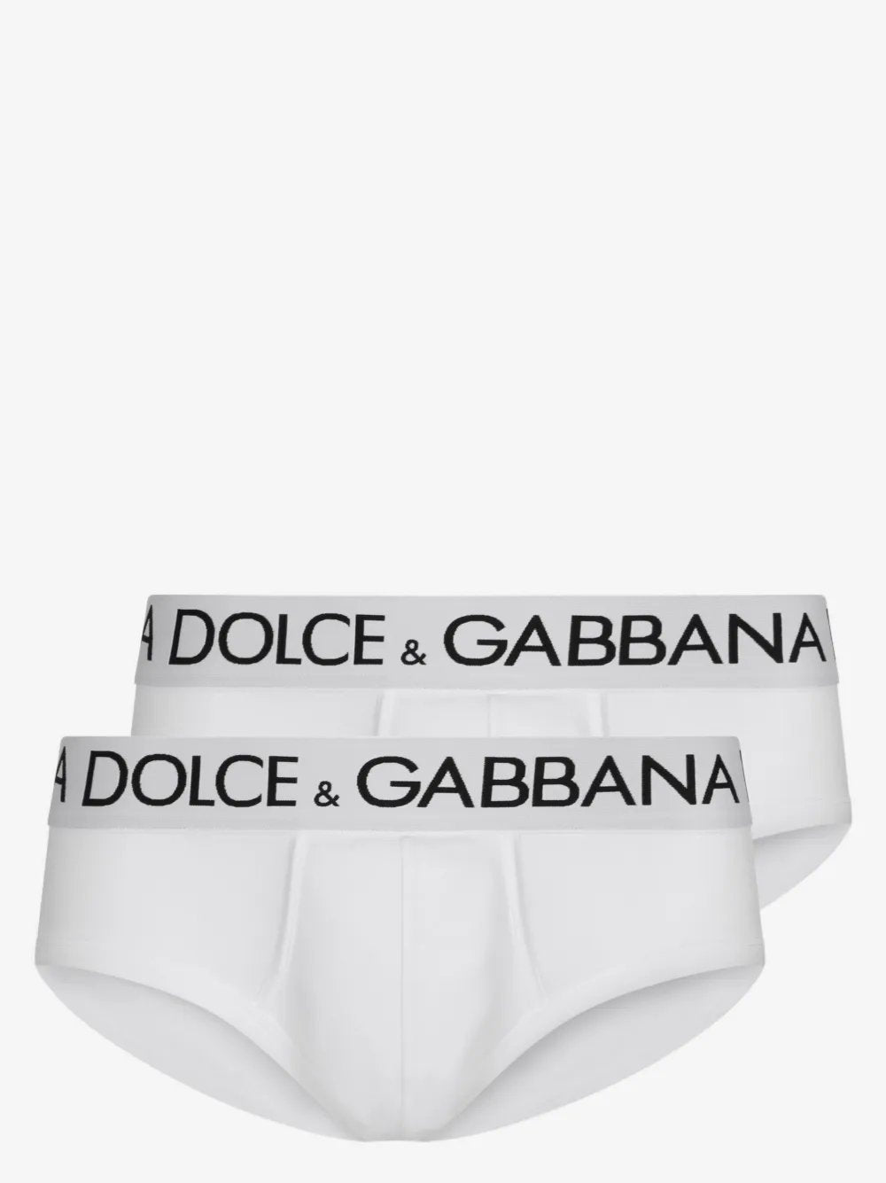 Logo-print cotton briefs (set of two) M9D69J ONN97W0800 DOLCE & GABBANA 
