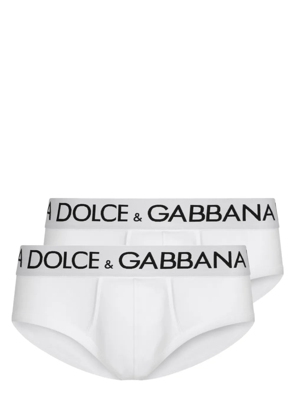 Logo-print cotton briefs (set of two) M9D69J ONN97W0800 DOLCE & GABBANA 