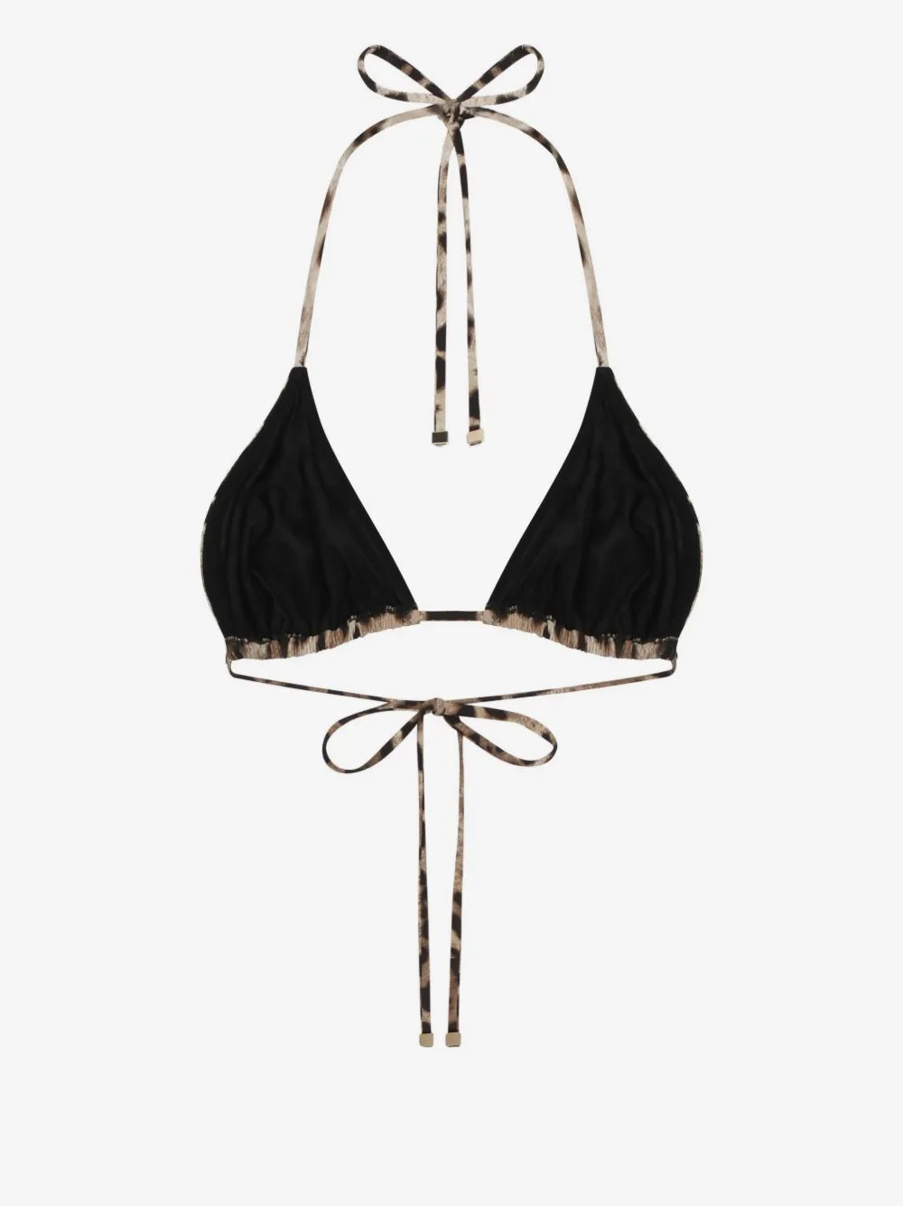 Leopard-print triangle bikini top O1A00J ONO11HY13M DOLCE & GABBANA 