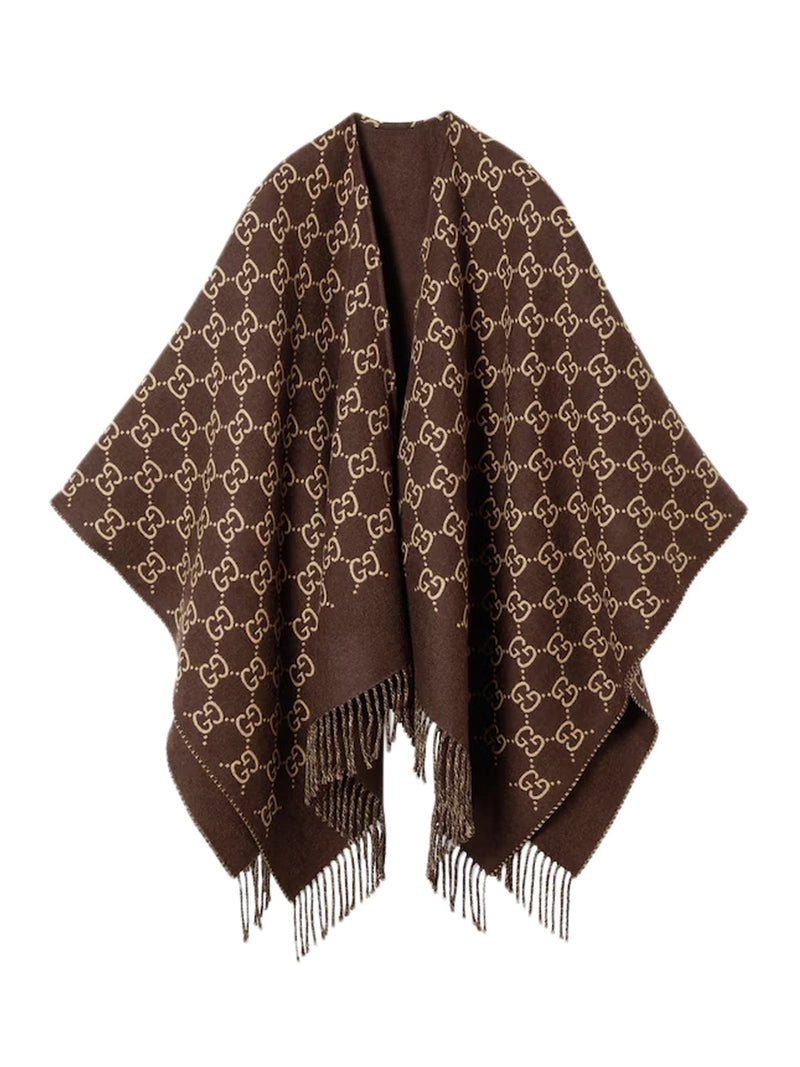 Wool cape 817831 3G200 2579 GUCCI 