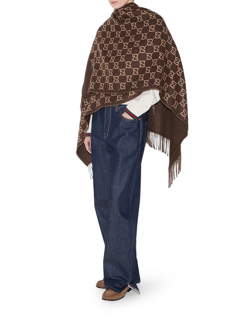 Wool cape 817831 3G200 2579 GUCCI 