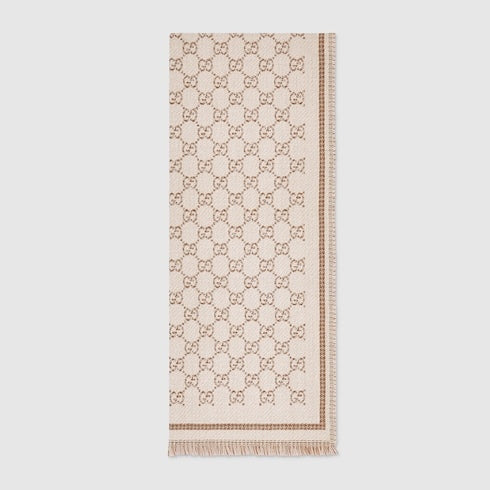 GG Jacquard Scarf 839035 3GAMQ 9778 GUCCI 