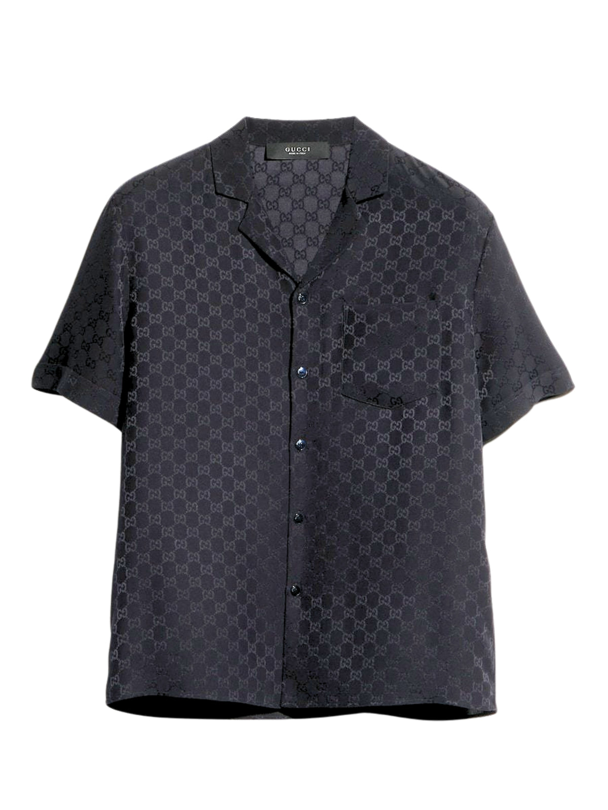 GG silk jacquard bowling shirt 864366 ZATF9 4294 GUCCI 