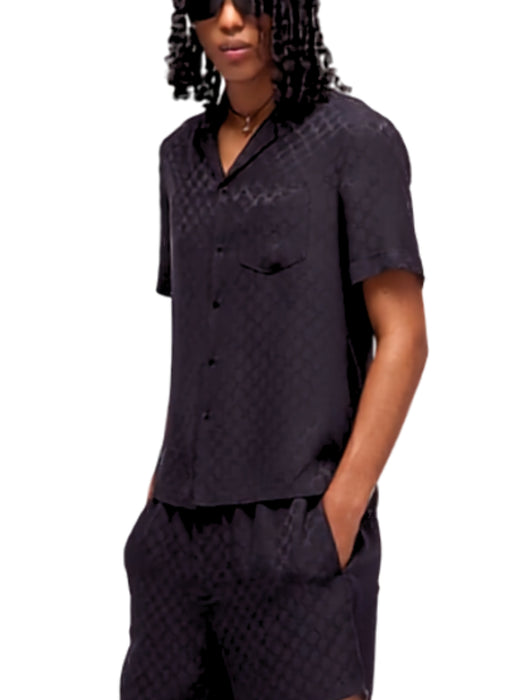 GG silk jacquard bowling shirt 864366 ZATF9 4294 GUCCI 
