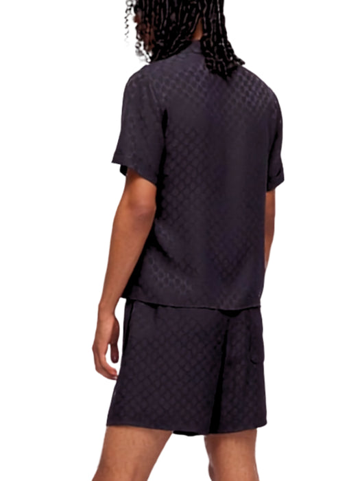 GG silk jacquard bowling shirt 864366 ZATF9 4294 GUCCI 