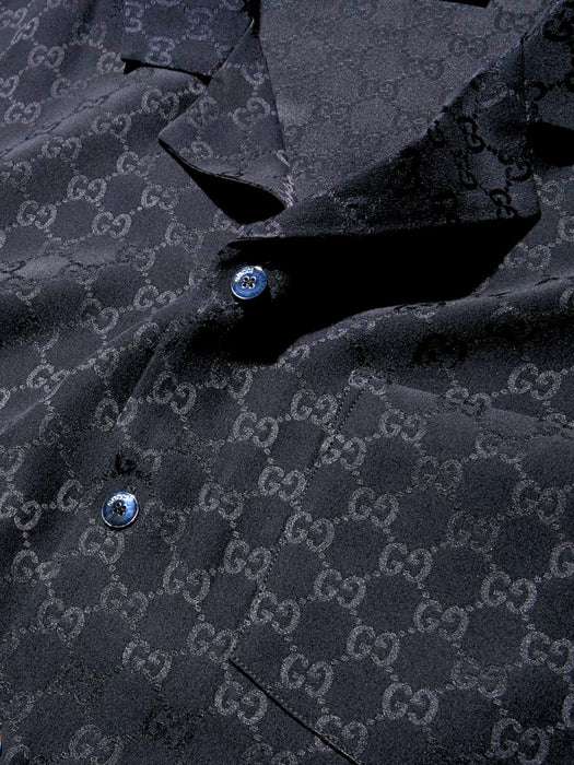 GG silk jacquard bowling shirt 864366 ZATF9 4294 GUCCI 