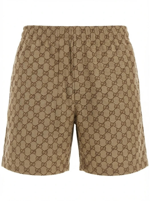 Printed polyester poplin swim shorts 864392 XHALN 2270 GUCCI 