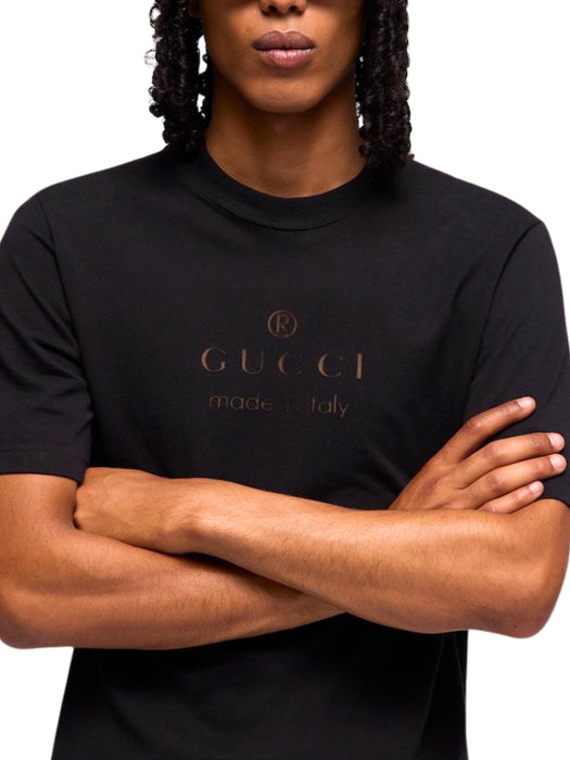 Cotton jersey T-shirt with print 864625 XJH5V1152 GUCCI 