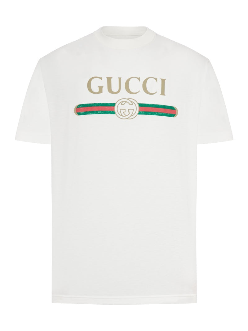 Printed silk blend jersey T-shirt 864626 XJHUF 9280 GUCCI 