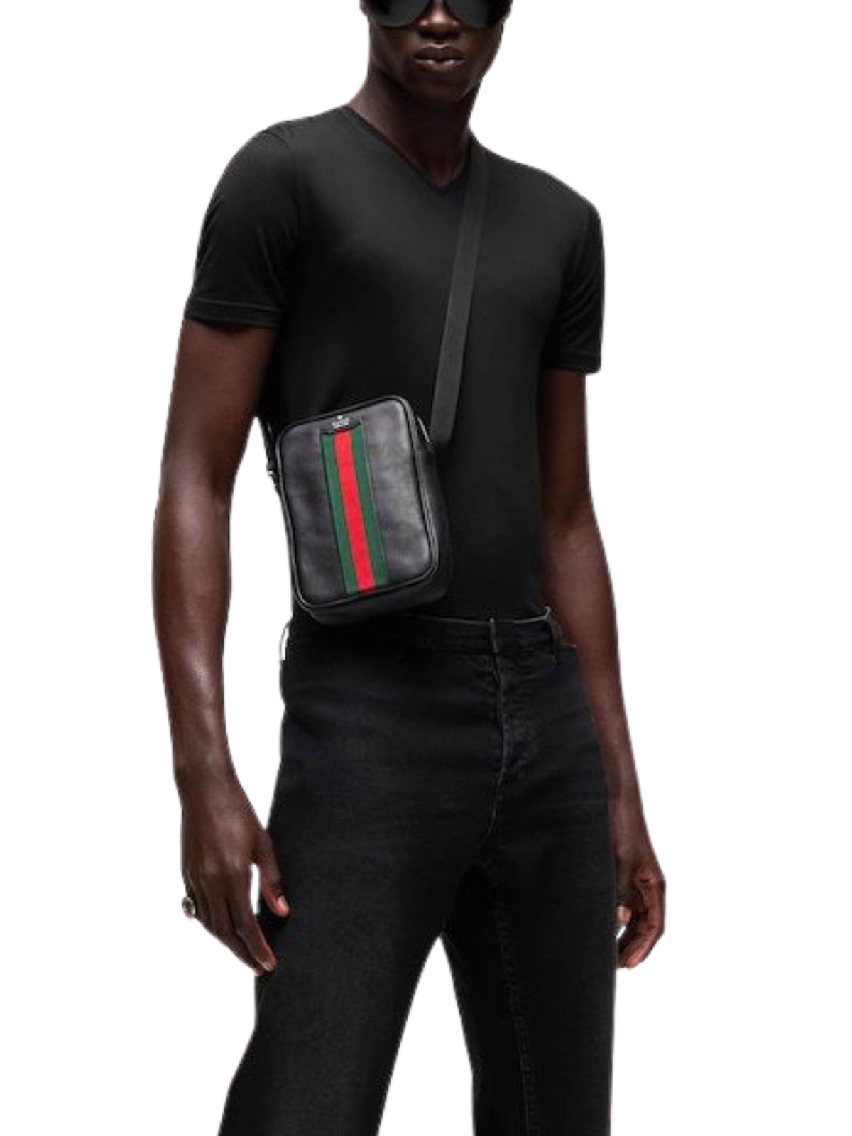 Silk jersey T-shirt 866186 XJHVZ 1000 GUCCI 