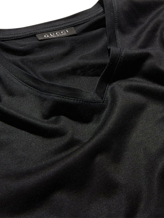 Silk jersey T-shirt 866186 XJHVZ 1000 GUCCI 