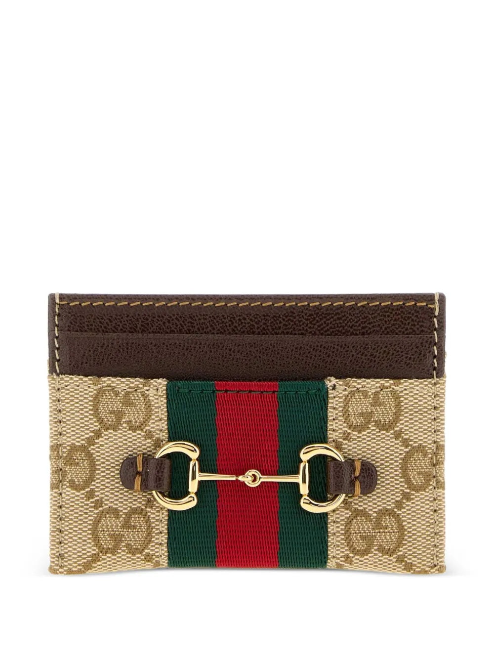 Horsebit Web-stripe card holder 867122 FAFV9 9653 GUCCI 