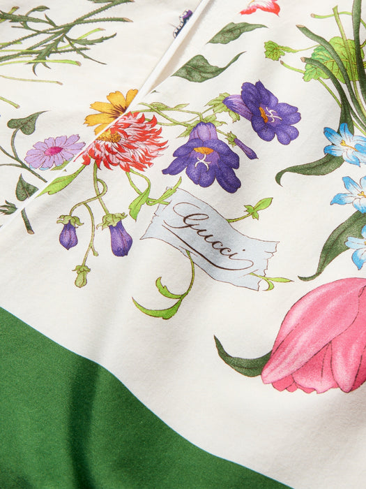 Printed cotton cape dress 867595 3GALE 9067 GUCCI 
