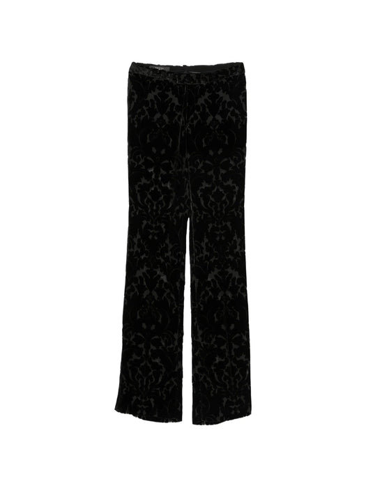 GG Damask-pattern Velvet Trousers 867966 ZAVAQ 1152 GUCCI 