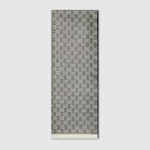 GG wool silk jacquard stole 870543 4GAK31360 GUCCI 
