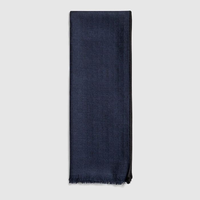GG wool silk jacquard stole 870543 4GAK34060 GUCCI 