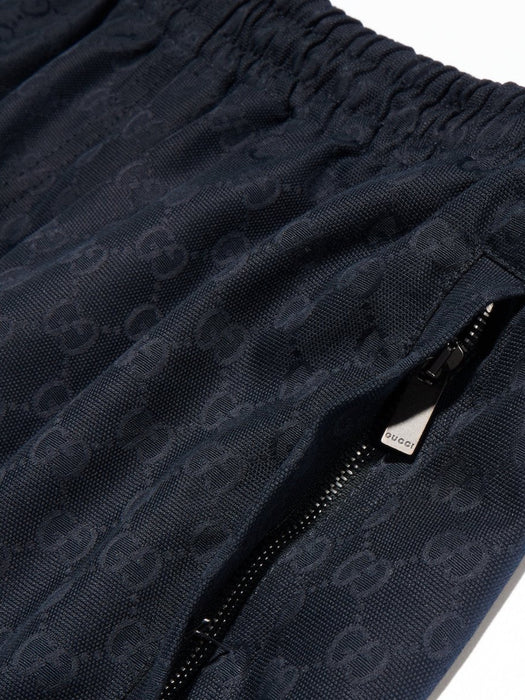 Monogrammed Elastic-Waist Pants 871976 ZAUR4 4013 GUCCI 