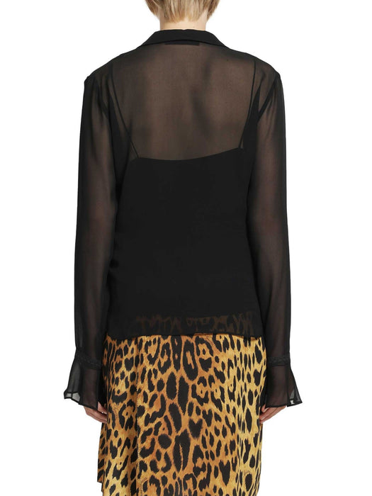 Silk georgette shirt 871996 ZHS04 1000 GUCCI 