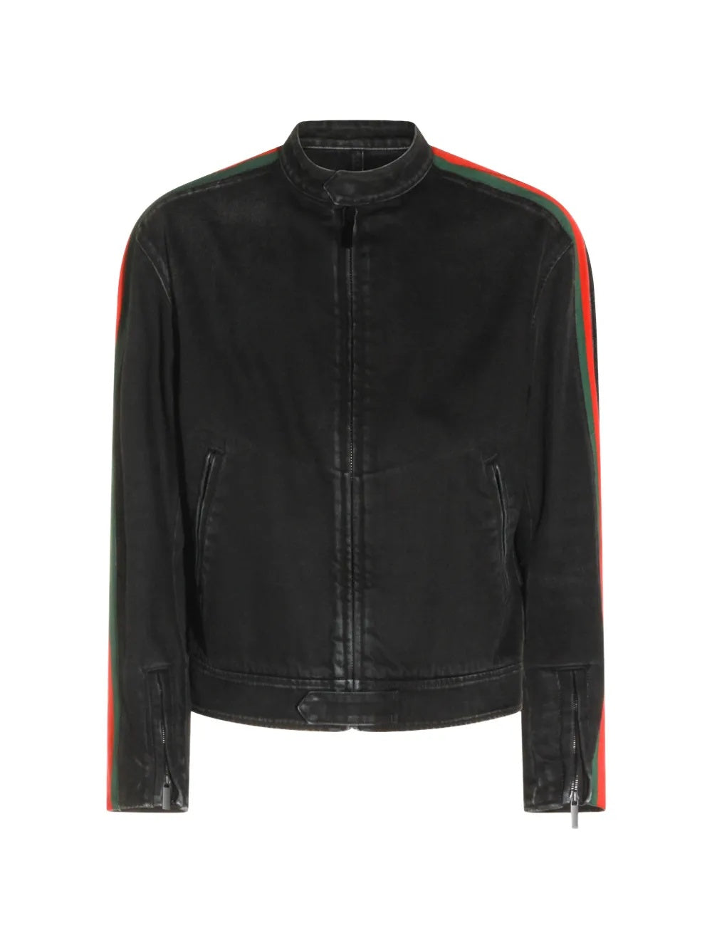 Web-stripe denim jacket 872075 XDDHQ 1000 GUCCI 