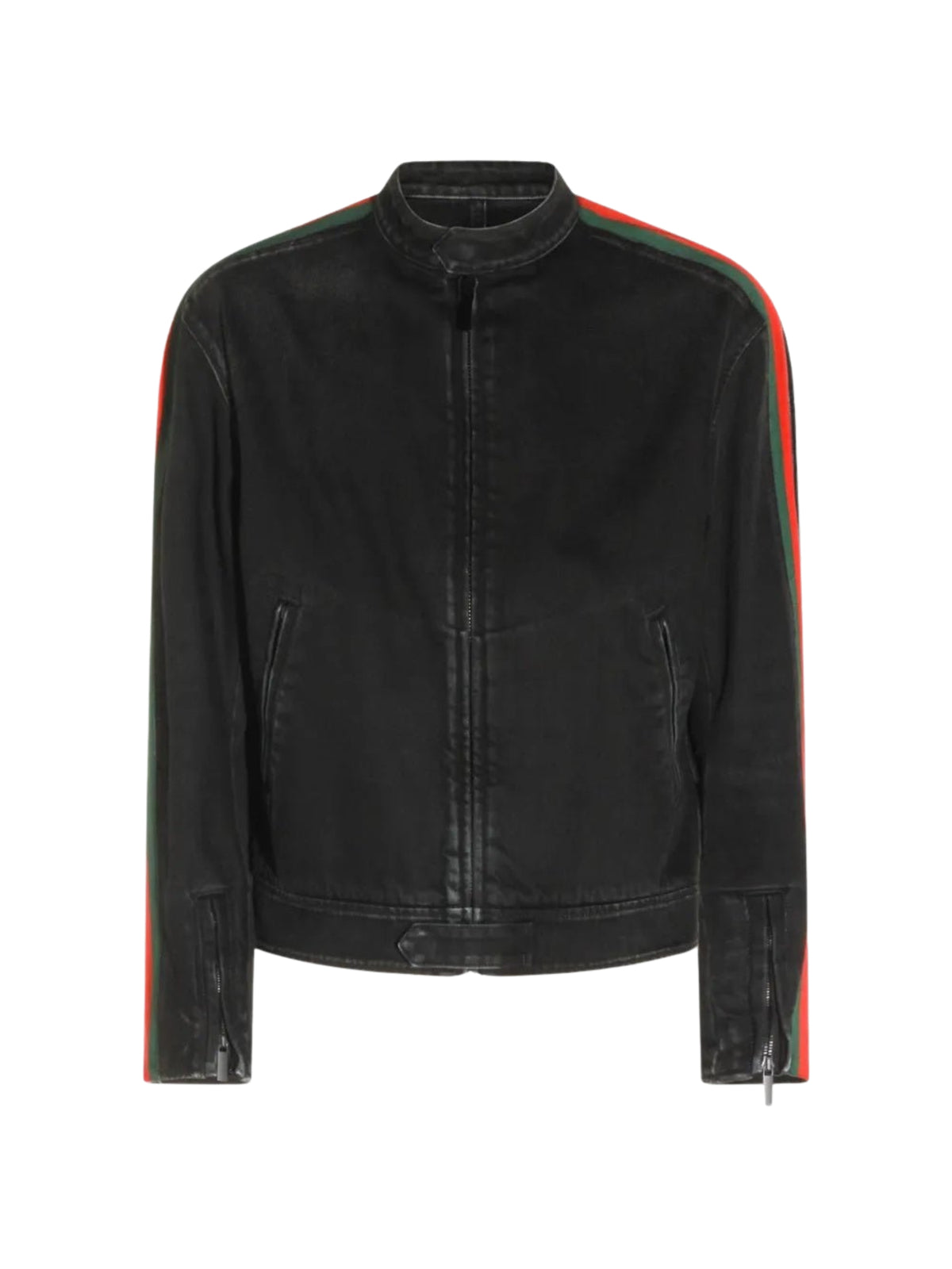 Web-stripe denim jacket 872075 XDDHQ 1000 GUCCI 