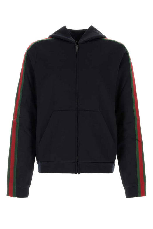 Gucci Web Stripe Jersey Zip Jacket 872244 XJH0N 4816 GUCCI 