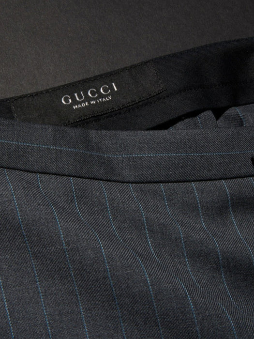 Pinstripe wool pants 872460 ZAUV8 1011 GUCCI 