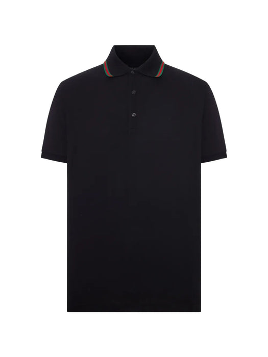 Web-stripe polo shirt 872468 XJHX5 1000 GUCCI 