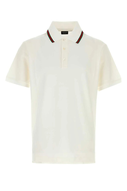 Jersey Piquet Polo Shirt 872468 XJHX5 9000 GUCCI 