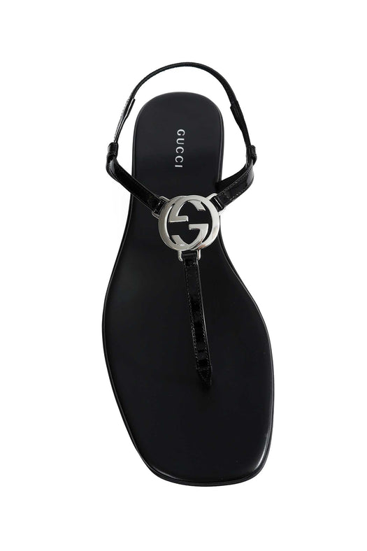 Interlocking G thong sandals 874699 BKO401000 GUCCI 