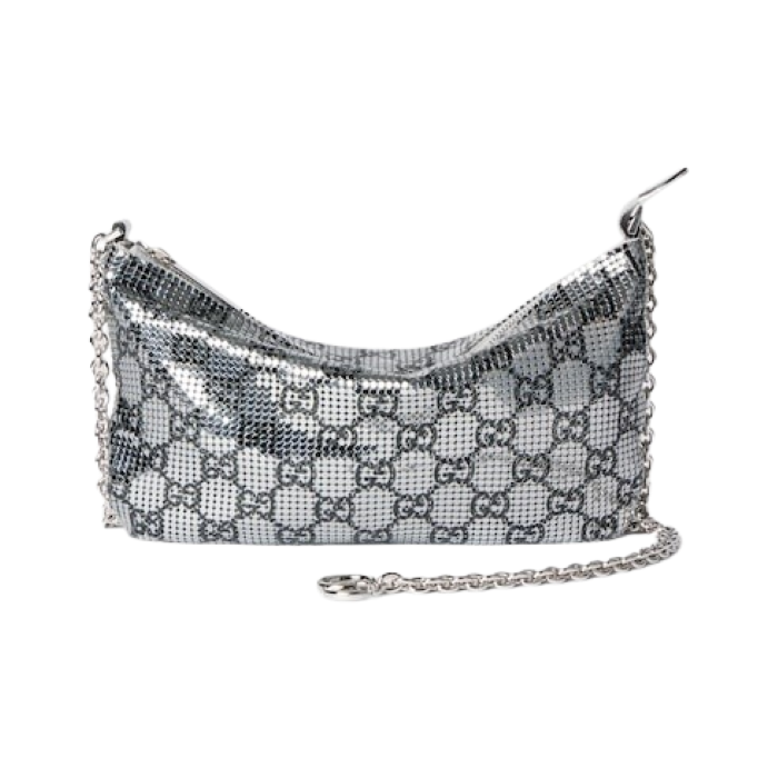 Metallic evening bag with charm 874771 GAAHC 8142 GUCCI 