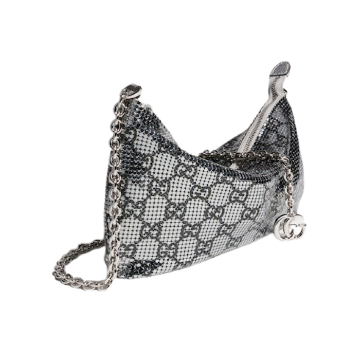 Metallic evening bag with charm 874771 GAAHC 8142 GUCCI 
