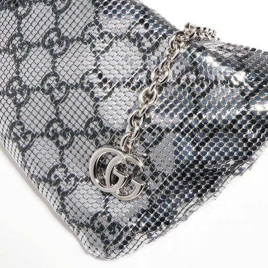 Metallic evening bag with charm 874771 GAAHC 8142 GUCCI 