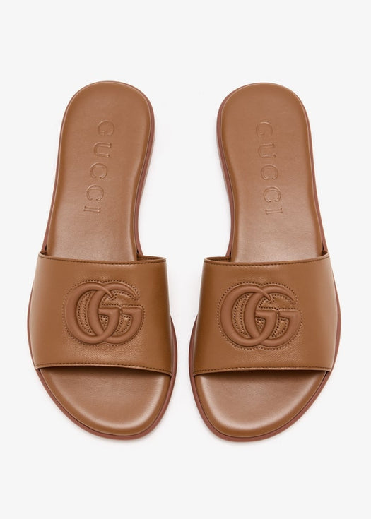 Double G slide sandals 874910 AAGT42535 GUCCI 