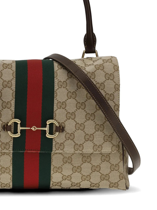 Paparazzo Horsebit Web Medium tote bag 875018 FAFV9 9653 GUCCI 