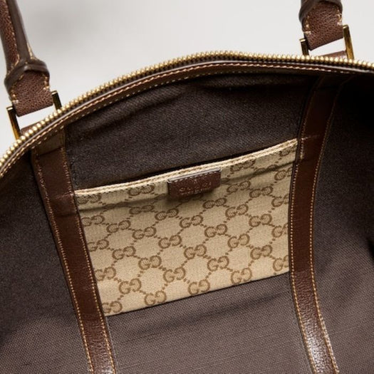 Medium GG duffle bag with Web 875059 FAF798547 GUCCI 