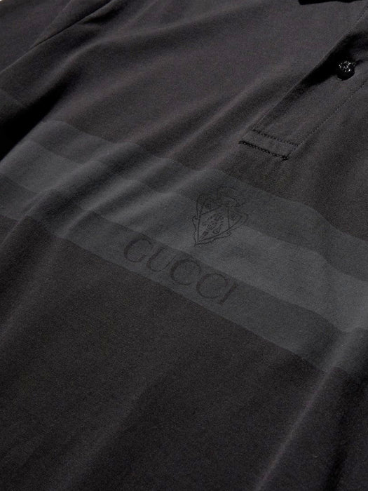 Cotton jersey polo shirt with print 875092 XJH0U1120 GUCCI 