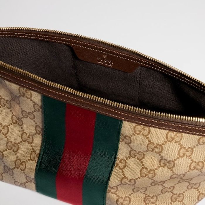 Small GG toiletry case with Web 875159 FAF798547 GUCCI 