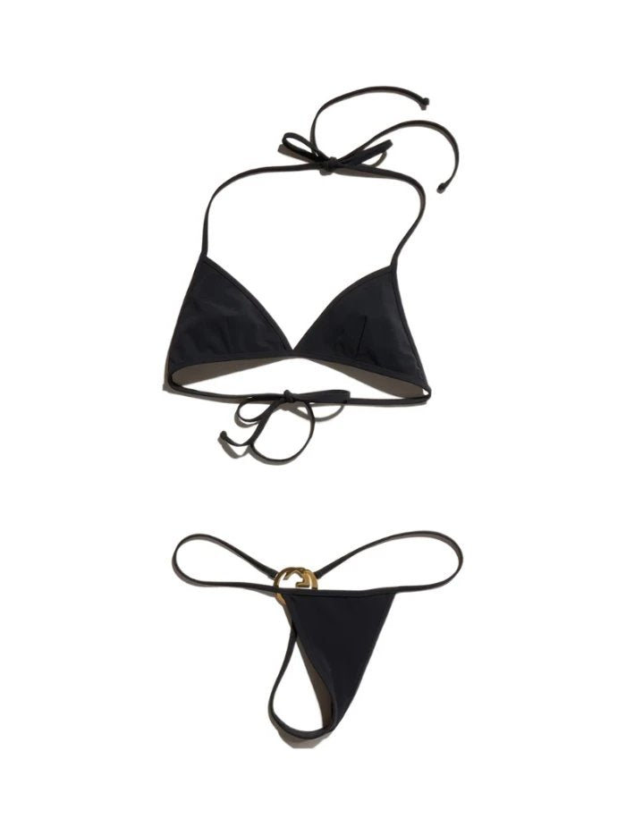 Interlocking G Stretch Jersey Bikini 875534 XHALU 1000 GUCCI 