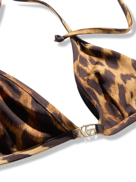 Printed stretch jersey bikini 875538 XHALW 2034 GUCCI 