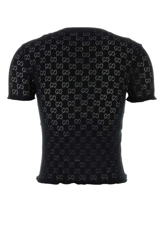 All-over GG Knit T-Shirt 875544 XKFMQ 1000 GUCCI 