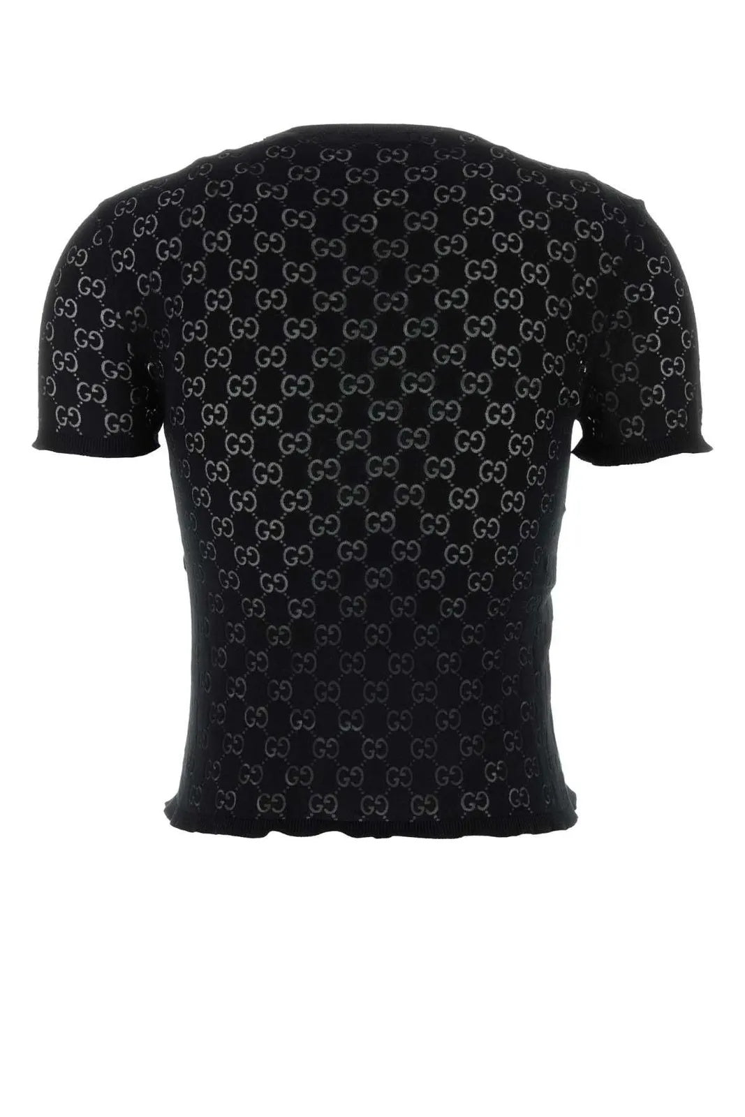 All-over GG Knit T-Shirt 875544 XKFMQ 1000 GUCCI 