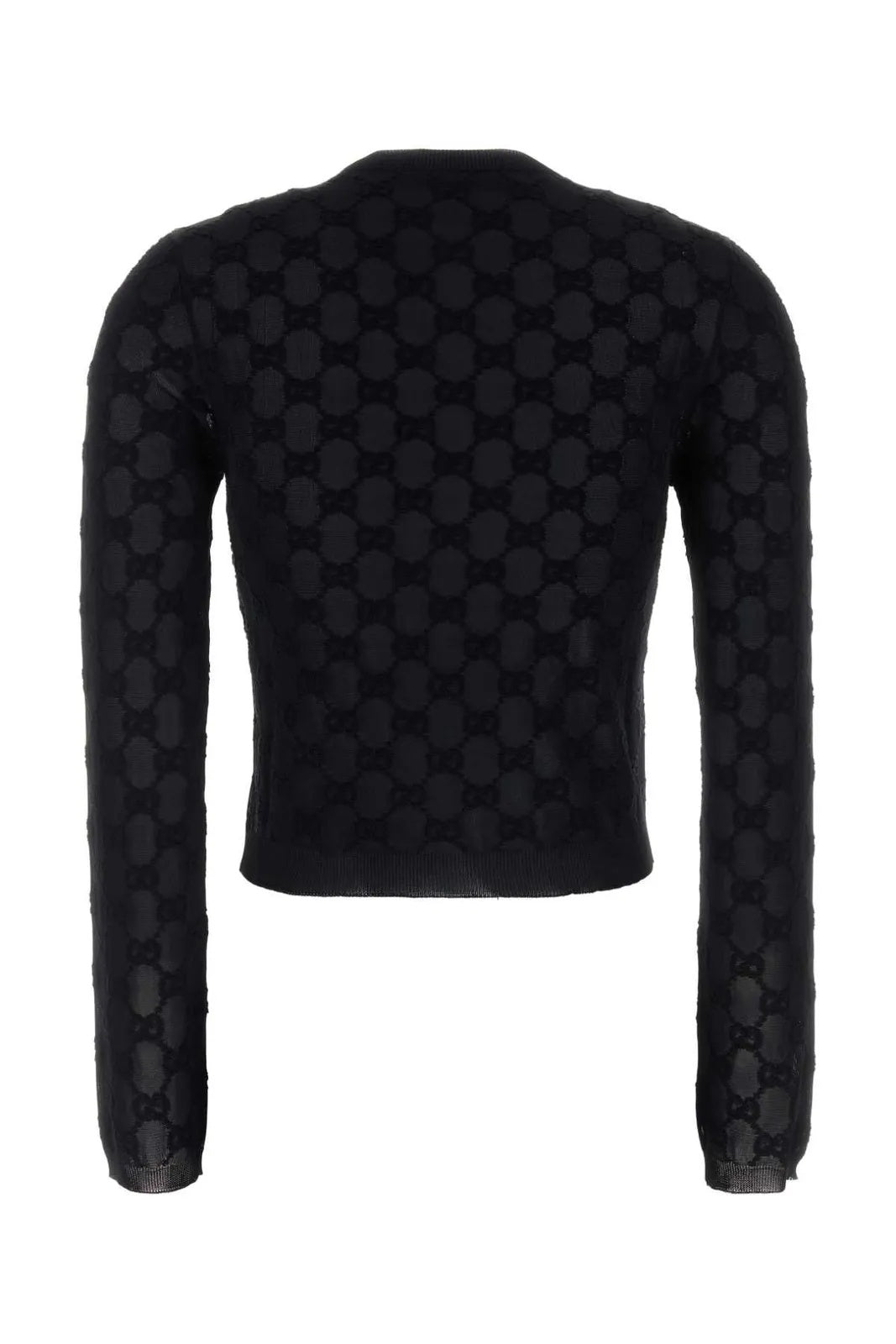 Monogram Sheer Cardigan 875547 XKFMR 1000 GUCCI 