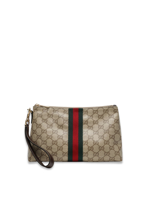 Small GG pouch with Web ribbon 875821 FAF79 8547 GUCCI 