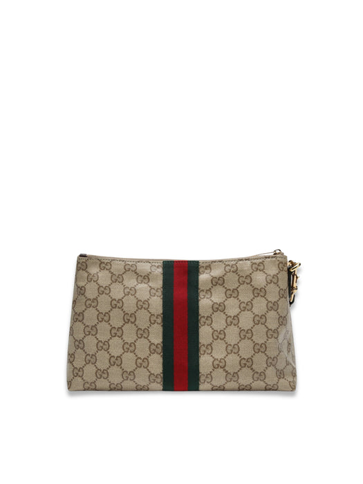 Small GG pouch with Web ribbon 875821 FAF79 8547 GUCCI 