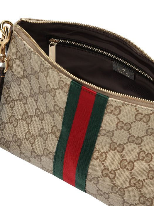 Small GG pouch with Web ribbon 875821 FAF79 8547 GUCCI 